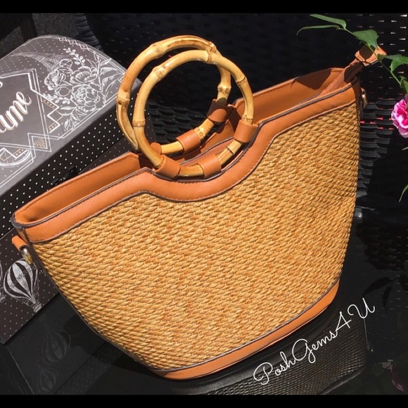 Handbags - PRELOVED ✨ Summer Ready Straw Handbag